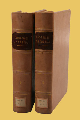 Diogenis Laerrii de vitis, dogmatibus  et  apophtegmatibus clarorum  philosophorum libri X