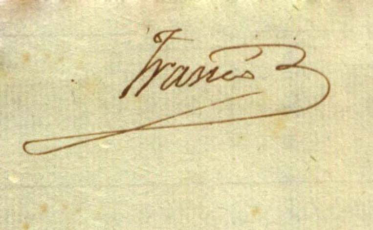 Dionisio Franco (firma corta)