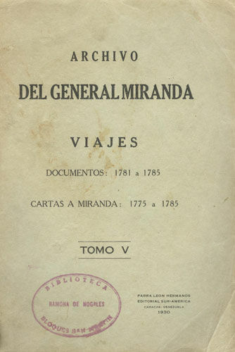 Archivo del General Miranda