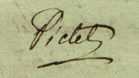 Pictet de Rochemont (firma corta)