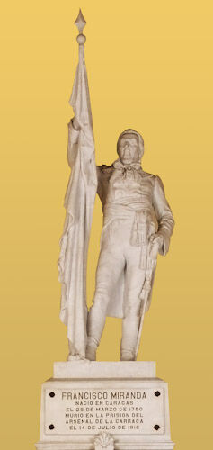(Cenotafio) Monumento al Generalísimo Francisco de Miranda (detalle)