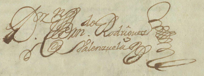 Bernardo Rodríguez de Valenzuela (firma larga)