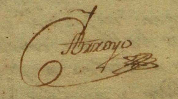Mateo Arroyo (firma corta)