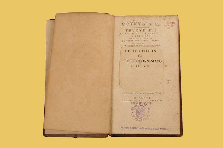 Thucydidis de bello peloponnesiaco, libri octo