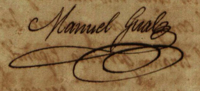 Manuel Gual (firma larga)