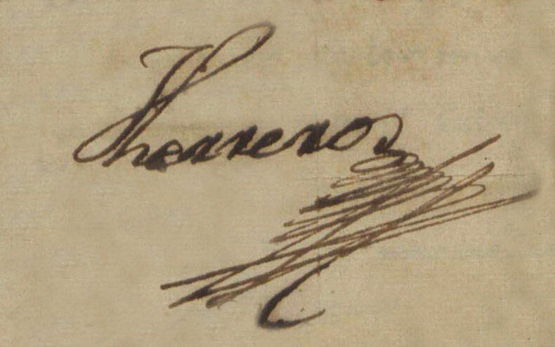 Manuel de Therreros (firma corta)